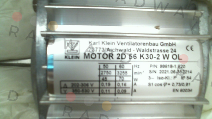 Karl Klein-2D 56 K30-2 W OL (code 88618-1.620) price