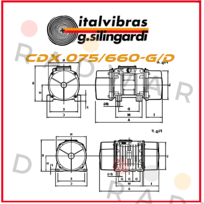 Italvibras-CDX 075/660-G/D price
