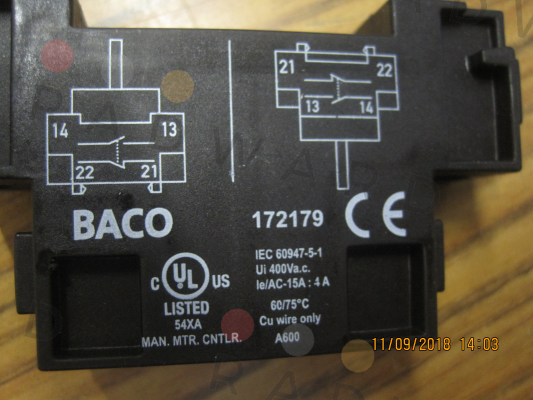 Baco Controls-172179 price