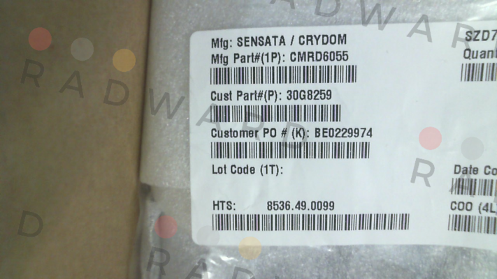Crydom-P/N: CMRD6055 price