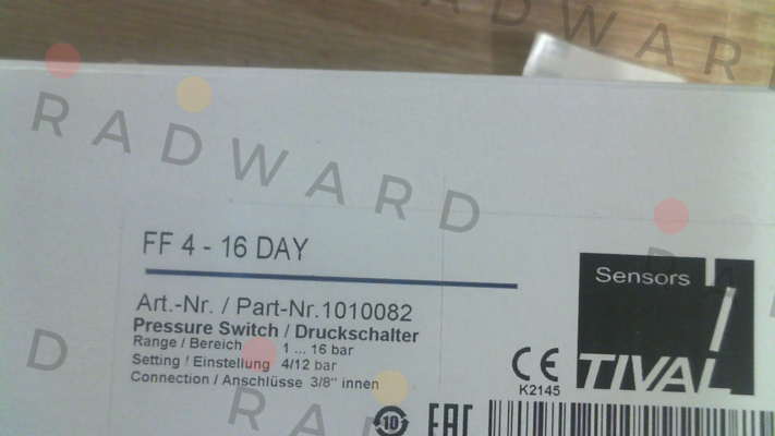 Tival-Sensors-FF4 – 16 DAY price