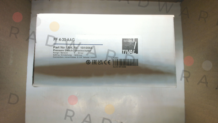 Tival-Sensors-Art.No. 1010 066, Type: FF 4-30 AAG price