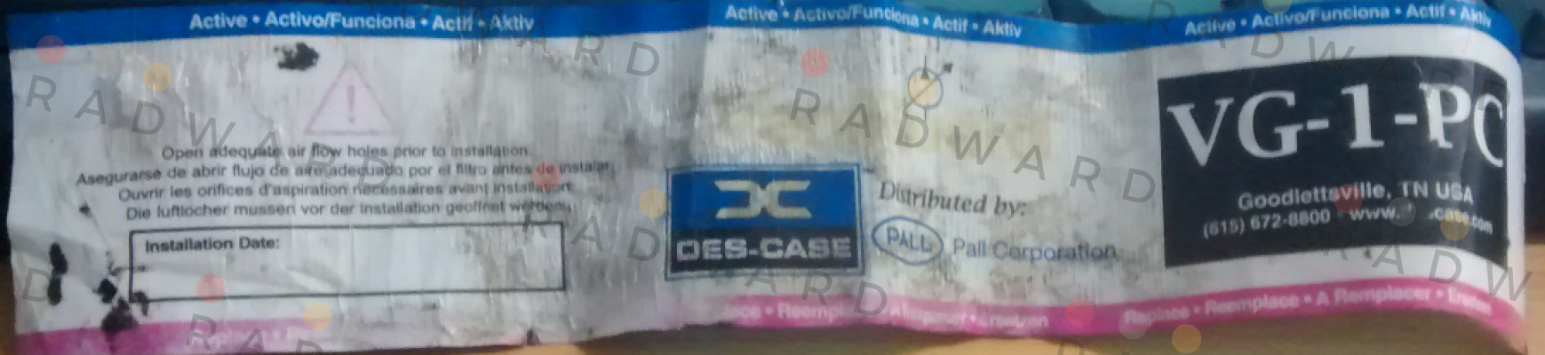 Des-Case-VG-1-PC obsolete, replacement DC-VG-1  price