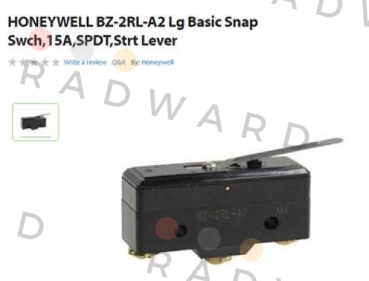 Honeywell-BZ-2RL-A2  price