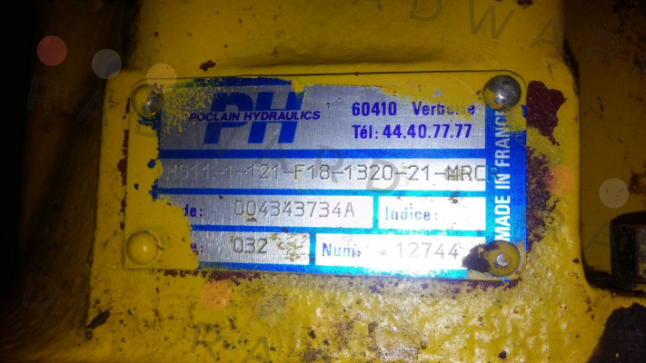 Poclain-MS11-1-121-F18-1320-21 MRCR  price