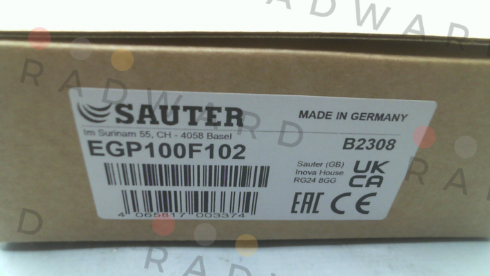 Sauter-EGP100F102 price