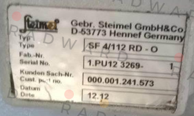 Steimel-SF 4/112 RD-O price