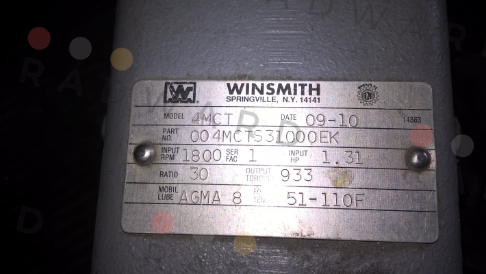 Winsmith-WINS-004MCTS31000EK  price