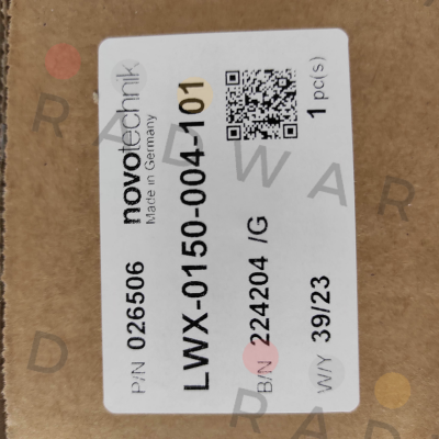 Novotechnik-P/N: 400026506, Type: LWX-0150-004-101 price