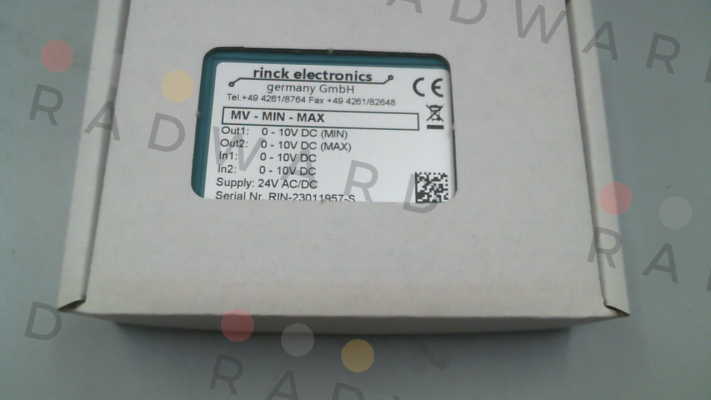 Rinck Electronic-MV-MIN-MAX.10V price