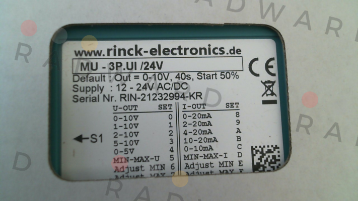 Rinck Electronic-MU-3P.UI/24V price