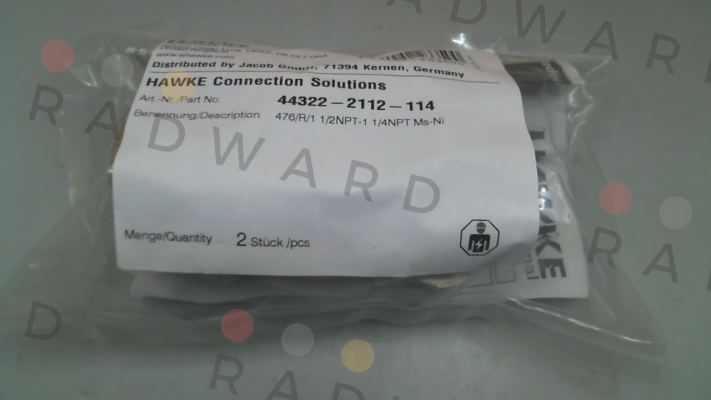Hawke-44322-2112-114 / 476/R/1 1/2NPT-1 1/4NPT Ms-Ni price