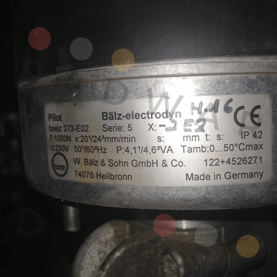Baelz-373-E02-10-18-220-50-2EZ price