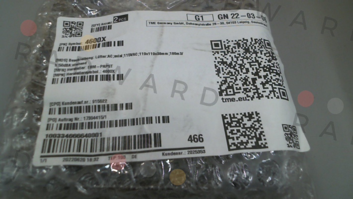 EBM Papst-4600X price