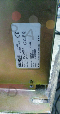 Kuhse-Type: PC 2000.1 price