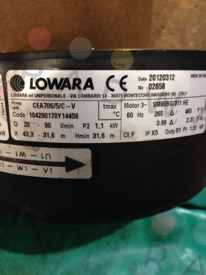 Lowara-CEA706/5/C-V price