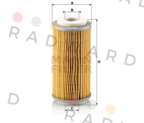 Mann Filter (Mann-Hummel)-H 822/1 x price