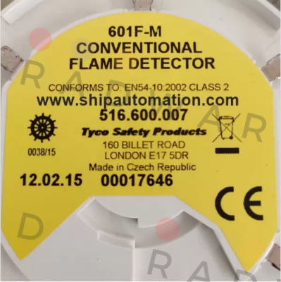 Tyco Fire-601F-M (516.600.007) price