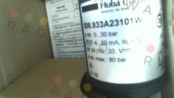 Huba Control-506.933A23101W price
