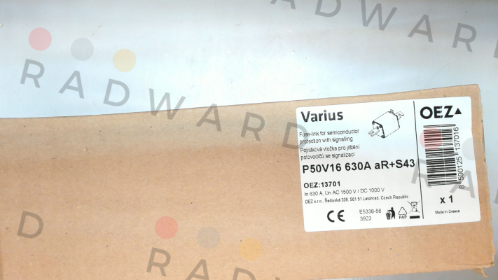 OEZ-OEZ:13701 / P50V16S 630A aR price