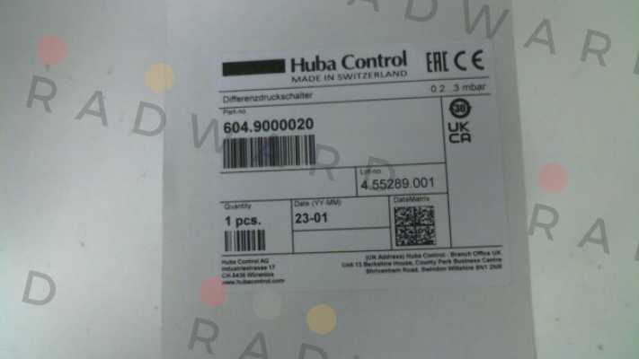 Huba Control-604.9000020 price