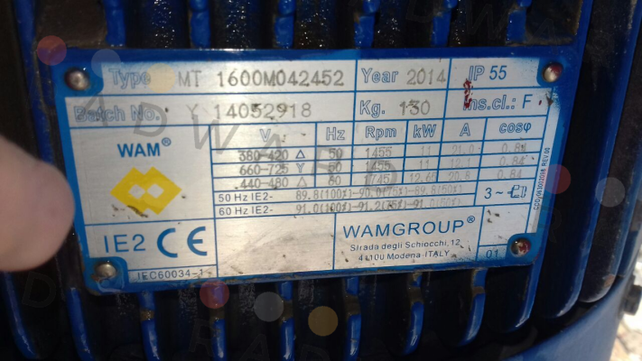 Wam-MT1600M042452  price