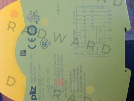Pilz-Mat. No. 751104 , Type: PNOZ s4 C 24VDC 3 n/o 1 n/c  price