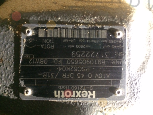Rexroth-R910905650 / 	A  A10V O 45 DFR /31R-PSC62K04  price