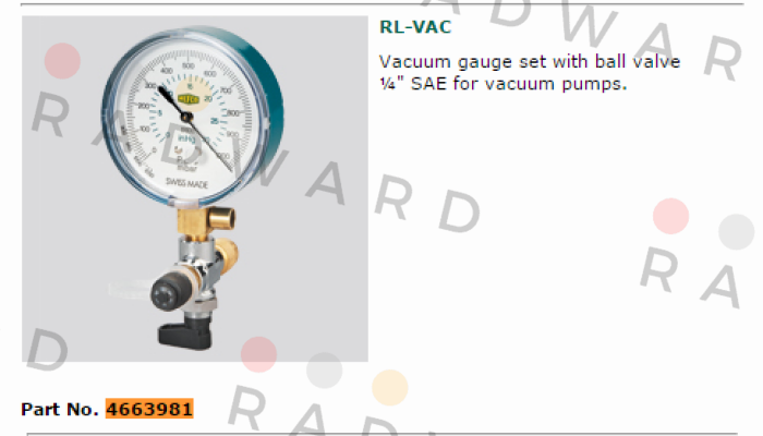 Refco-4663981 / RL-VAC price