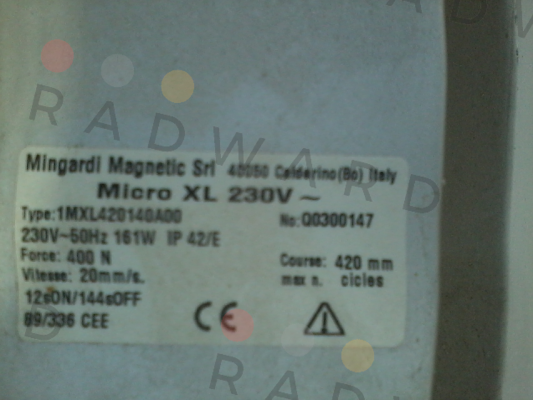 Mingardi-1MXL420140A00 price
