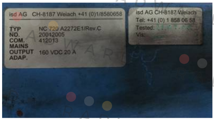 Contraves-NC 720A22721/Rev.C obsolete   price