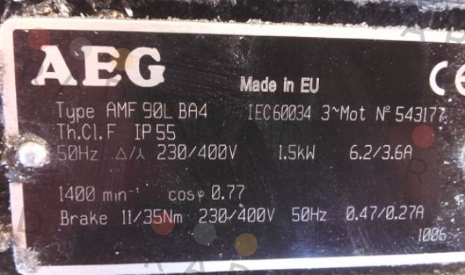 AEG-AMF 90L BA4 price