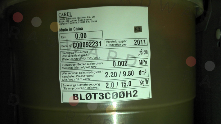 Carel-1312365AXX price