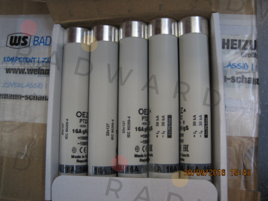 OEZ-P/N: 08339 Type: PT22 16A gR/gS  price