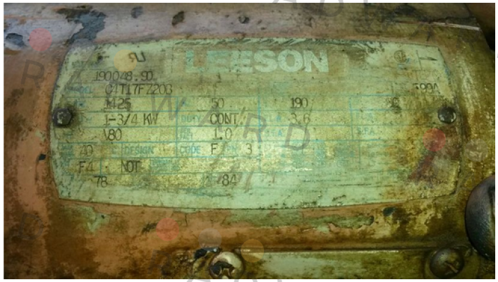 Leeson-C4T17FZ20B obsolette  replaced by Cat.192051.30   price