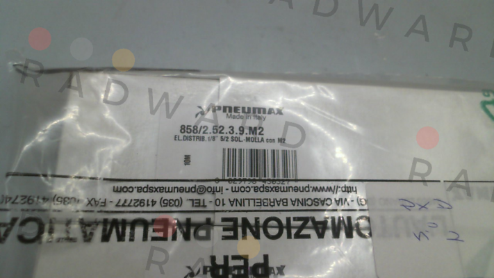 Pneumax-858/2.52.3.9.M2 price