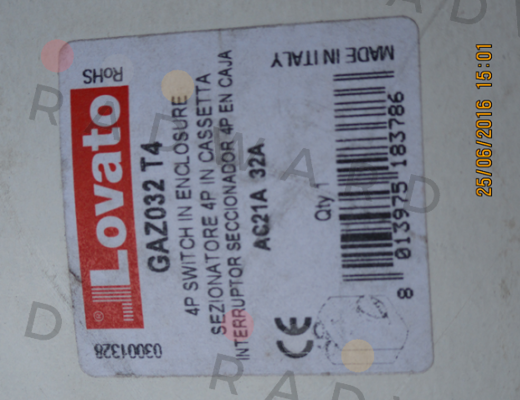 Lovato-GAZ032T4  price