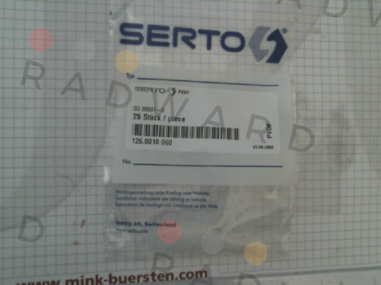 Serto-p/n: 126.0010.060; Type: SO 20001-6 price