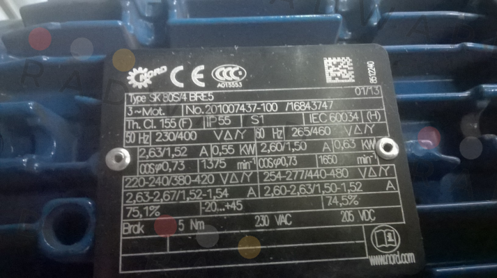 Nord-Type SK 80WS/4 BRE5, No.201007437-100 /16843747  price