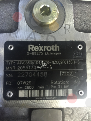 Rexroth-Part number: R902055137, A4VG56DA1D4/32R-NZC02F013SH-S price