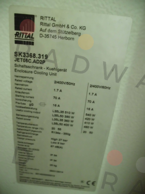 Rittal-3368312  price