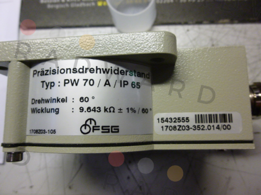 FSG Fernsteuergeräte-PW70-RK price