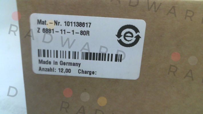 Schmersal-p/n: 101138617, Type: Z 6881-11-1-80R price