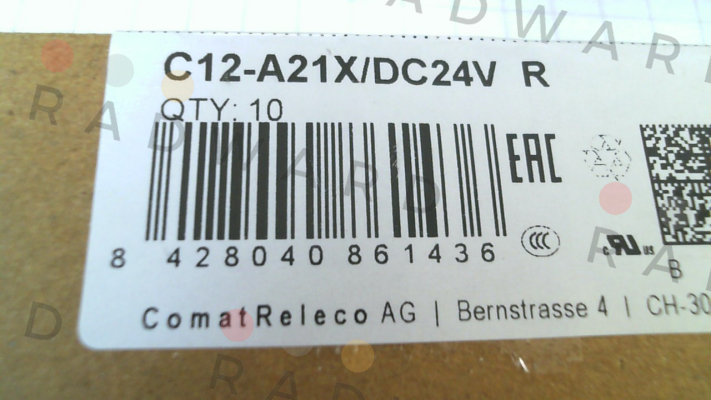 Comat Releco-C12-A21X/DC24V  R price