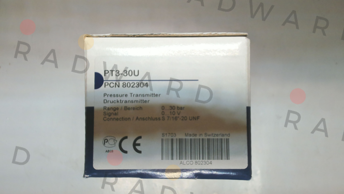 Alco-802304 / PT3-30U 0/30bar 0-10V price