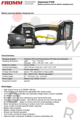 FROMM-43.2624 / P 328 price