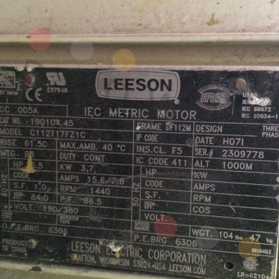 Leeson-C112T17FZ1C (alternative is 193307.60)  price