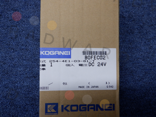 Koganei-254-4E1-03-81-T DC24V price