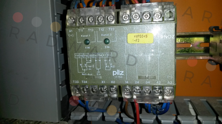 Pilz-PNOZ  17753 - obsolete replaced by 750104 or 751104  price