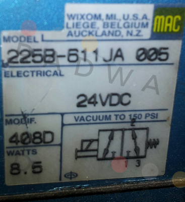 МAC Valves-225B-611JA/2840 (005+408D) (MAC822133) price